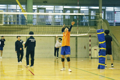 バレーボール部